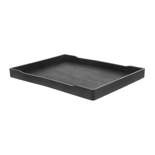 Hemobllo Reptilien Futter und Wassernapf Groß Robust Naturgetreue Holzstruktur Kippsicher Flaches Design für Einfache Nutzung als Bade und Trinkschale für Schildkröten und Terrarientiere von Hemobllo