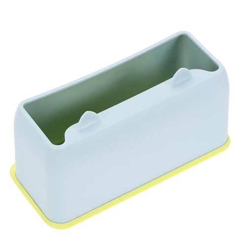 Hemobllo Schaufelbasis für Katzenstreu katzenklo zubehör Katzenklo Schaufelhalter Katzentoilette Katzenstreuschaufelhalter Katzenschaufelhalter streuschaufel Halter Plastik Blue von Hemobllo