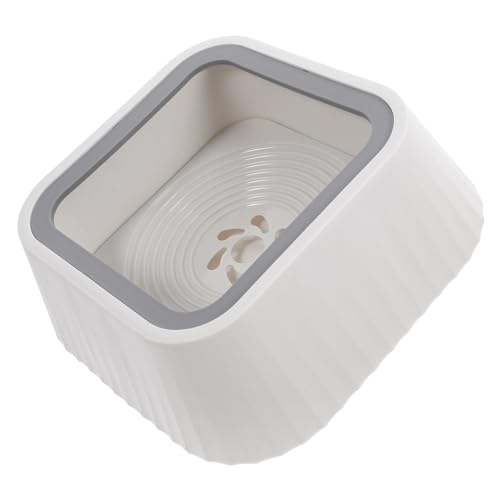 Hemobllo Floating Pet Water Bowl Mit Schwimmendem Disk Wiederverwendbarer Wassernapf Für Katzen Und Hunde Spill Design Für Futterstelle Für Haustiere von Hemobllo