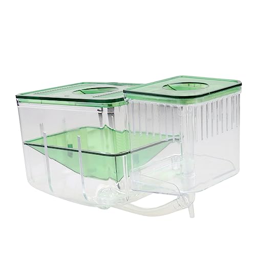 Hemobllo Selbstgeführte Inkubatorbox für Zuchtfische Isolierte Zuchtbox für Aquarien Transparente Aufzuchtbecken zur Sicheren Aufzucht von Jungfischen und Eiern Schutz Aggressiven Fischen Hemobllo Selbstgeführte Inkubatorbox für Zuchtfische Isolierte Zuchtbox für Aquarien Transparente Aufzuchtbecken zur Sicheren Aufzucht von Jungfischen und Eiern Schutz Aggressiven Fischen von Hemobllo