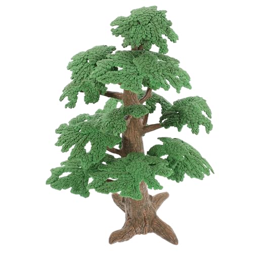 Hemobllo Simulationsbaumschmuck Gefälschter Baum Terrarium Szene Sand Tisch Baum Modell Materialien Mini Bäume Faux Miniatur Künstlicher Baum Weihnachtslandschaft Blätter Outdoor von Hemobllo