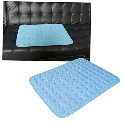 Hemobllo Sommer kühlbetten Welpe Breeze Cat Pads Kühlmatte für Hunde Hundebett Stoff Hitze kühlmatten für Haustiere Kühlmatte für Haustiere Hund Sommer pad Haustier kühle Matte Blue Hemobllo Sommer kühlbetten Welpe Breeze Cat Pads Kühlmatte für Hunde Hundebett Stoff Hitze kühlmatten für Haustiere Kühlmatte für Haustiere Hund Sommer pad Haustier kühle Matte Blue von Hemobllo