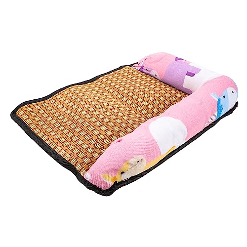 Hemobllo Sommerkühlmatte für Haustiere Kühlung Hundebetten Katzenbett Welpenbett Kühlbett für Hunde Tier kühlmatte pet Cooling mat Haustierkühlkissen Hund Sommermatte Sommer kühlmatte Grey von Hemobllo