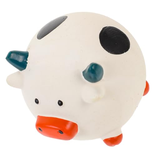 Hemobllo Squeaky Hundespielzeug Kuhform aus Langlebigem Latex Kauspielzeug und Zahnpflege für Kleine bis Mittlere Hunde Interaktives Beißspielzeug zur Zahnreinigung und Spielspaß Hemobllo Squeaky Hundespielzeug Kuhform aus Langlebigem Latex Kauspielzeug und Zahnpflege für Kleine bis Mittlere Hunde Interaktives Beißspielzeug zur Zahnreinigung und Spielspaß von Hemobllo