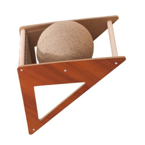 Hemobllo Stand Cat Scratcher with Ball Durable Cat Scratching Board for Kittens Portable and Lightweight for Indoor Use Prevents Furniture Scratches Multi Functional Cat Hemobllo Stand Cat Scratcher with Ball Durable Cat Scratching Board for Kittens Portable and Lightweight for Indoor Use Prevents Furniture Scratches Multi Functional Cat von Hemobllo