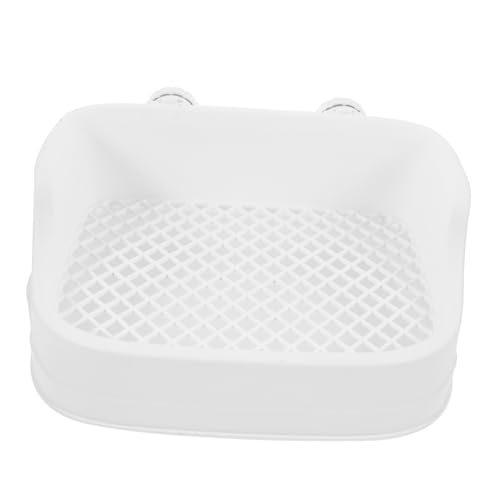 Hemobllo Toilette Für Kleintiere Haustier Toilette Mit Abnehmbarem Reinigungstray Platzsparend Für Meerschweinchen Und Hamster Hemobllo Toilette Für Kleintiere Haustier Toilette Mit Abnehmbarem Reinigungstray Platzsparend Für Meerschweinchen Und Hamster von Hemobllo