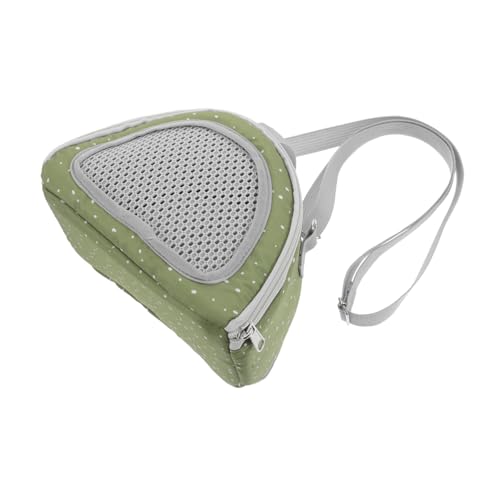 Hemobllo Tragbarer Hamsterbeutel Kleiner Tierträgertasche Für Eichhörnchen Chinchilla Outdoor Haustier Sling Atmungsfreie Maschentasche Für Nahrung Und Wasser von Hemobllo