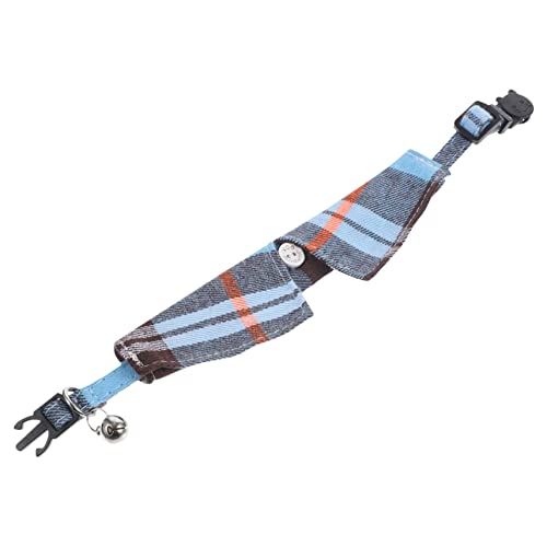 Hemobllo Verstellbarer Katzenkragen Mit Glocke Hübsches Kariertes Design Aquablau Sicher Und Langlebig Für Katzenliebhaber Um Haustier Zu Präsentieren Hemobllo Verstellbarer Katzenkragen Mit Glocke Hübsches Kariertes Design Aquablau Sicher Und Langlebig Für Katzenliebhaber Um Haustier Zu Präsentieren von Hemobllo