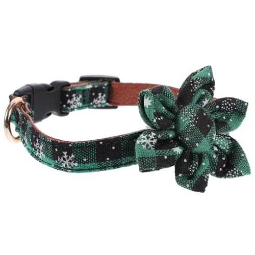 Hemobllo Verstellbares Hundehalsband Mit Weihnachtlichem Design Atmungsaktiv Und Sicher Für Haustiere Für Katzen Weihnachtsdekoration Für Haustier von Hemobllo