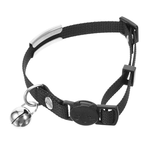 Hemobllo Verstellbares Katzenhalsband Mit Gravurschild Personalisierbares Katzen Und Welpenhalsband Sicher Und Komfortabel Für Haustier Als DIY Haustier von Hemobllo