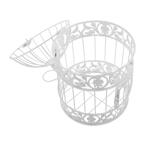 Hemobllo Vintage Bird Cage European Iron Birdcage Für Home Wedding Hotel Fotografie Requisite Kleine Dekorative Vogel Herzstück von Hemobllo