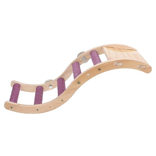 Hemobllo Vogel Papagei Kletterleiter Klettern Papageienspielzeug Vogelleiter Für Vogelkäfige Sittich Kletterspielzeug Papageienleiter Seilen Von Holz Rosa Hemobllo Vogel Papagei Kletterleiter Klettern Papageienspielzeug Vogelleiter Für Vogelkäfige Sittich Kletterspielzeug Papageienleiter Seilen Von Holz Rosa von Hemobllo