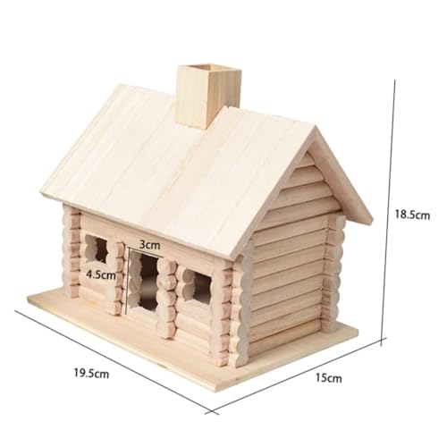 Hemobllo Vogelnest Außen Hinterhof Modern Dekorativ Barsch Vogelhaus Zubehör Für Vögel Im Freien Vogelhütte Bett Hölzern Hemobllo Vogelnest Außen Hinterhof Modern Dekorativ Barsch Vogelhaus Zubehör Für Vögel Im Freien Vogelhütte Bett Hölzern von Hemobllo
