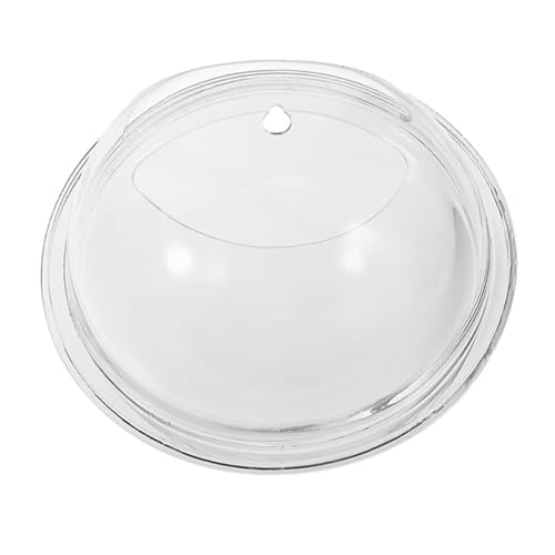 Hemobllo Wandmontierter Fischglas Blumentopf Transparent Wandvase Pflanzgefäß Vielseitig für Blumen Pflanzen Büro Zuhause Balkon Dekoration von Hemobllo