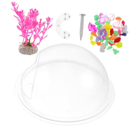 Hemobllo Wandmontierter Fischtank Durchmesser Transparent für Wanddekoration und Pflanzen Platzsparend Material für Fische und Aquarienpflanzen Zufällige Farbe Hemobllo Wandmontierter Fischtank Durchmesser Transparent für Wanddekoration und Pflanzen Platzsparend Material für Fische und Aquarienpflanzen Zufällige Farbe von Hemobllo