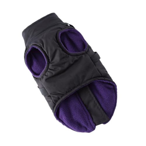 Hemobllo Warmes Hunde Wintermantel Hundebekleidung Baumwolle Atmungsaktiv Leicht für Welpen Xs Schwarz Kältefest Komfortabel und Wiederverwendbar Hemobllo Warmes Hunde Wintermantel Hundebekleidung Baumwolle Atmungsaktiv Leicht für Welpen Xs Schwarz Kältefest Komfortabel und Wiederverwendbar von Hemobllo
