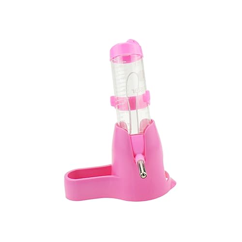 Hemobllo Hamster Trinkflasche Mit Futterschüssel Kunststoff-wasserflasche Für Kleine Haustiere Für Hamster Meerschweinchen Und Farbe Zufällig von Hemobllo