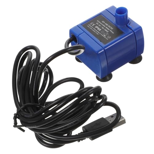 Hemobllo Wasserspenderpumpe Für Haustiere Zubehör Spender Für Wassernapf Für Hunde Klein Tauchbrunnenpumpe Wasserbrunnenpumpe Wasserpumpe Leistung Hunde Wasserbrunnen Aquarium Trinken von Hemobllo