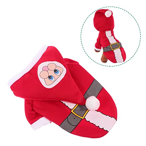 Hemobllo Weihnachtliches Haustierkostüm Baumwolljacke Komfortabel Atmungsaktiv Einfach Anzuziehen Für Hunde Katzen Festliche Party Kleidung S Hemobllo Weihnachtliches Haustierkostüm Baumwolljacke Komfortabel Atmungsaktiv Einfach Anzuziehen Für Hunde Katzen Festliche Party Kleidung S von Hemobllo