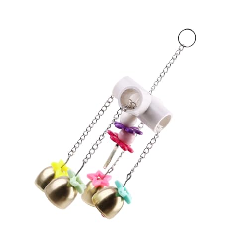 Hemobllo Windspiel Anhänger Bird Toys papageienspielzeug Papageienkäfig Zubehör Papageien -Käfigzubehör Spielzeugglocken für Vögel Anhänger für Papagei Zubehör für Vogelkäfige Golden Hemobllo Windspiel Anhänger Bird Toys papageienspielzeug Papageienkäfig Zubehör Papageien -Käfigzubehör Spielzeugglocken für Vögel Anhänger für Papagei Zubehör für Vogelkäfige Golden von Hemobllo
