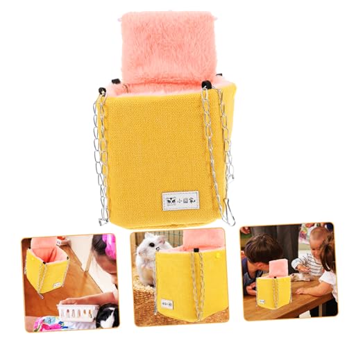 Hemobllo Winter Hängematte Für Kleintiere Warmes Baumwollbett Für Hamster Meerschweinchen Und Kuschelnest Im Käfig Gemütliches Versteck Für Haustiere von Hemobllo