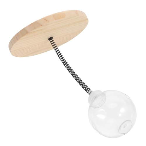 Hemobllo Zähneknirschender Katzenball kniffliges neckender Ball Feeder Katzenspielzeug Interaktives zum Füttern von Haustieren hölzern Khaki Hemobllo Zähneknirschender Katzenball kniffliges neckender Ball Feeder Katzenspielzeug Interaktives zum Füttern von Haustieren hölzern Khaki von Hemobllo