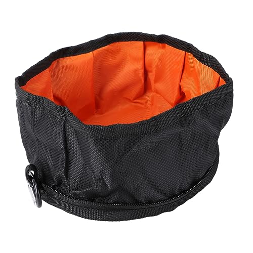 Hemobllo Zusammenklappbare Hundefutterschale Und Wasserschale Für Reisen Camping Und Outdoor Aktivitäten wasserdichte Futter Und Trinkschale Für Katzen von Hemobllo