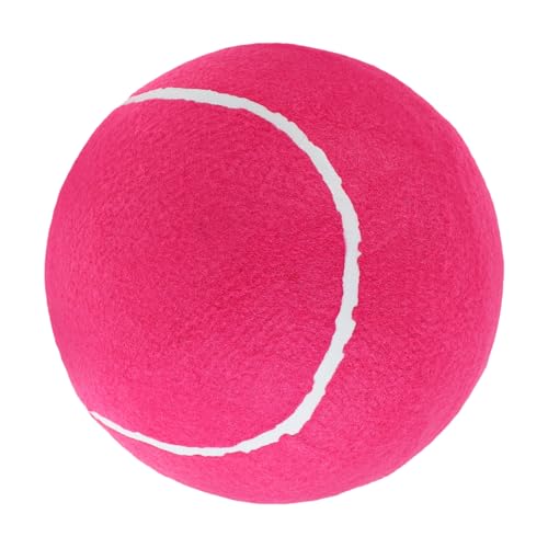 Hemobllo aufblasbarer Tennisball Hundefußball kaubälle für Hunde quietschende Tennisbälle Tennisball für Hunde großer Tennisball große Hundebälle Riesiger Hundetennisball Gummi Rosig Hemobllo aufblasbarer Tennisball Hundefußball kaubälle für Hunde quietschende Tennisbälle Tennisball für Hunde großer Tennisball große Hundebälle Riesiger Hundetennisball Gummi Rosig von Hemobllo