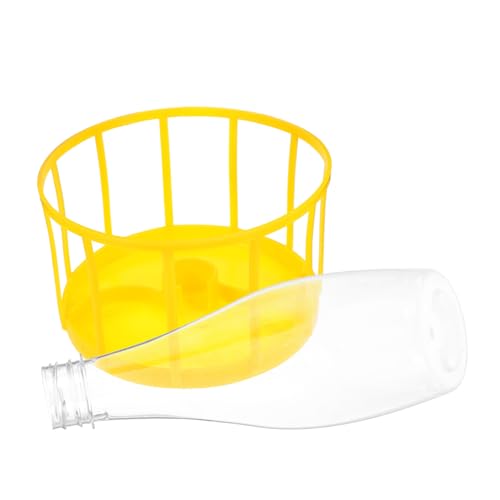 Hemobllo automatische Wasserzufuhr Futterhalter für Reptilien dekorative Reptilientränke langlebiges Speisegeschirr Futternapf für Bartagamen Schildkröte Tränke Abs Yellow Hemobllo automatische Wasserzufuhr Futterhalter für Reptilien dekorative Reptilientränke langlebiges Speisegeschirr Futternapf für Bartagamen Schildkröte Tränke Abs Yellow von Hemobllo