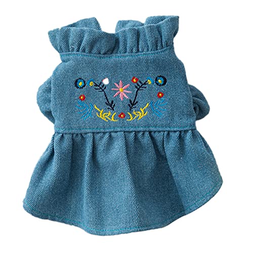Hemobllo hundekleid Sommer hundekleidung hundebekleidung hundekleider Dog Clothes Welpenkleidung für kleine Hunde Coole Weste für Hunde Haustierkleidung Sommerkleidung für Haustiere Blue Hemobllo hundekleid Sommer hundekleidung hundebekleidung hundekleider Dog Clothes Welpenkleidung für kleine Hunde Coole Weste für Hunde Haustierkleidung Sommerkleidung für Haustiere Blue von Hemobllo