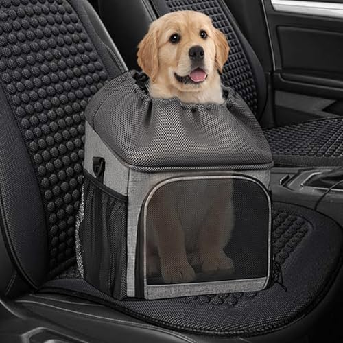 Hemousy Fahrradkorb für Hunde | Atmungsaktiver Haustier Fahrradkorb | Leichtes Abnehmbares Taschenzubehör von Hemousy