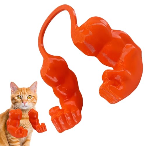 Hemousy Funny Cat with Muscular Arms, Creative Cat Muscle Arms Decoration Props - Funny Pet Props Hanging Arm Hemousy Funny Cat with Muscular Arms, Creative Cat Muscle Arms Decoration Props - Funny Pet Props Hanging Arm von Hemousy