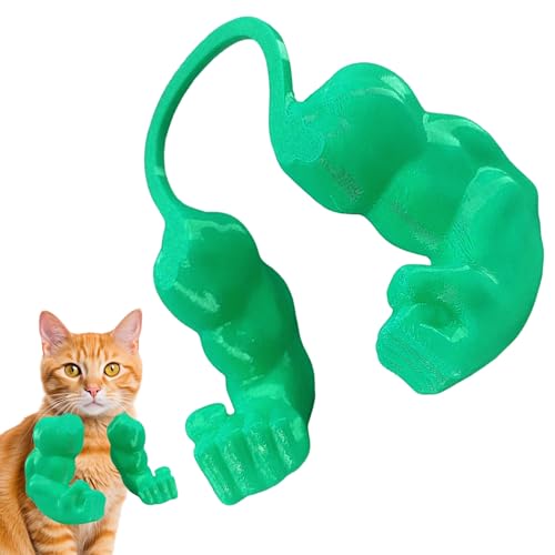 Hemousy Funny Cat with Muscular Arms, Creative Cat Muscle Arms Decoration Props - Funny Pet Props Hanging Arm Hemousy Funny Cat with Muscular Arms, Creative Cat Muscle Arms Decoration Props - Funny Pet Props Hanging Arm von Hemousy