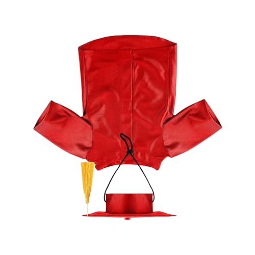 Hemousy Hund Abschlusshut - Hund Abschluss Kostüm-Set Mit Quaste Und Umhang - Komplettset Mit Quasten-Shirt Als Tierkleidung Für Kleine Katzen, Kleine Hunderassen & Festtage Hemousy Hund Abschlusshut - Hund Abschluss Kostüm-Set Mit Quaste Und Umhang - Komplettset Mit Quasten-Shirt Als Tierkleidung Für Kleine Katzen, Kleine Hunderassen & Festtage von Hemousy