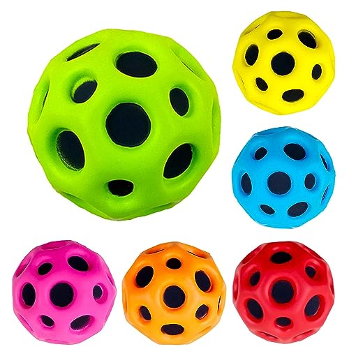 Hemousy Hund Leuchtball, Verdickter Jolly Ball für Hunde, Weicher und sicherer interaktiver Hundespielzeugball, elastisches Haustier-Trainingsspielzeug für Verschiedene Welpen und Hunderassen von Hemousy