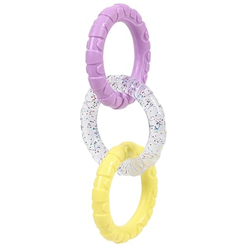 Hemousy Hundeschlepper, 3 Ring Hund Spielzeug - 3 Ringe Puller Hund Bite Toy,Haustierbedarf, fördert die Zähnepflege, Bewegungsausrüstung, Outdoor -Teether für den Innenhof im Hinterhof Hemousy Hundeschlepper, 3 Ring Hund Spielzeug - 3 Ringe Puller Hund Bite Toy,Haustierbedarf, fördert die Zähnepflege, Bewegungsausrüstung, Outdoor -Teether für den Innenhof im Hinterhof von Hemousy