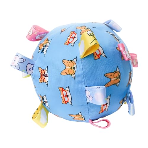 Hemousy Quietschende Hundekauspielzeuge | Interaktiver Ball Zur Zahnreinigung - Haustierzubehör, Kauspielzeug für drinnen & draußen Hemousy Quietschende Hundekauspielzeuge | Interaktiver Ball Zur Zahnreinigung - Haustierzubehör, Kauspielzeug für drinnen & draußen von Hemousy