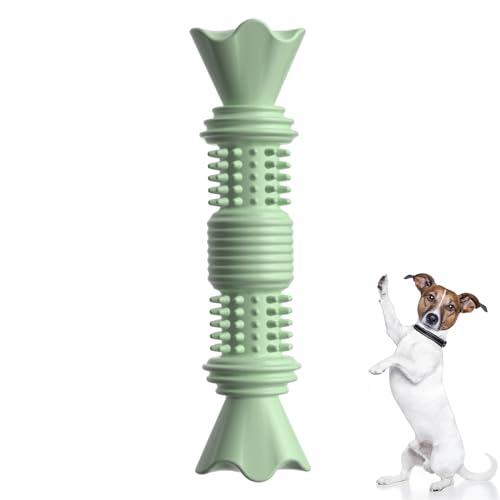 Hemousy Unzerstörbares Hundespielzeug, Robustes Kauspielzeug für Hunde | Langlebiger, bonbonförmiger Stift für gesundes Zahnfleisch,Lustiges Hundespielzeug für kleine, mittelgroße und große Hunde, von Hemousy