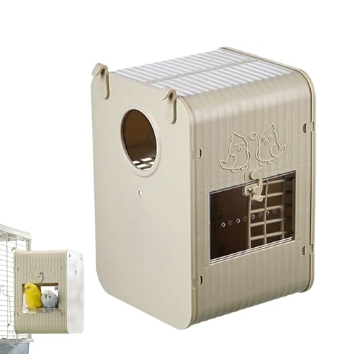 Hemousy Vogelhaus Für Käfig | Wellensittich Nistkasten,Geräumige Vogelbeobachtungsbox mit integrierter Leiter für Papageien & Spatzen – Lehrreiche Gartendekoration für draußen Hemousy Vogelhaus Für Käfig | Wellensittich Nistkasten,Geräumige Vogelbeobachtungsbox mit integrierter Leiter für Papageien & Spatzen – Lehrreiche Gartendekoration für draußen von Hemousy