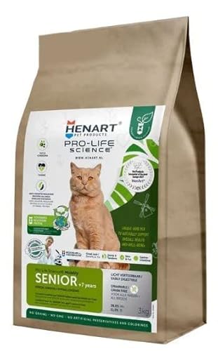 Henart Insect cat Senior mit saum eierschalenmembran katzenfutter Henart Insect cat Senior mit saum eierschalenmembran katzenfutter von Henart