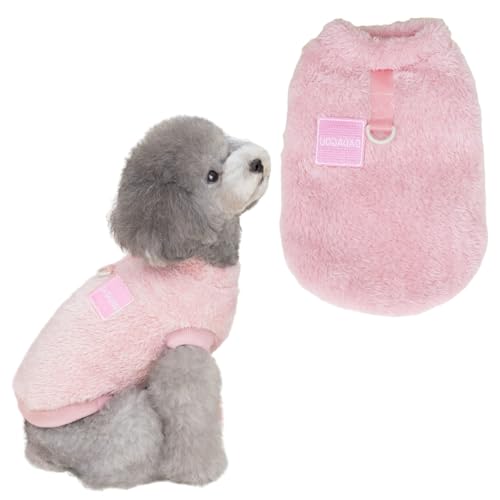 Wintermantel Hund klein,Hundekostüm,Chihuahua Klei,Hunde Pullover Kleine Hund,Hunde Fleece Pullover,Hunde Klamotten,Hundebekleidung Mit D-Ring Hund Wintermantel Rosa,XL Wintermantel Hund klein,Hundekostüm,Chihuahua Klei,Hunde Pullover Kleine Hund,Hunde Fleece Pullover,Hunde Klamotten,Hundebekleidung Mit D-Ring Hund Wintermantel Rosa,XL von HenfuME