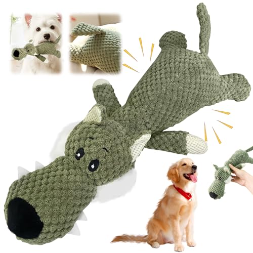 Hengrongshen Hundespielzeug Unzerstörbar EIN Plüsch-Hundespielzeug,das Geräusche Macht Hundekuscheltiere,ist EIN Spielzeug für Hunde,Um mit Den Zähnen zu knirschen und Langeweile zu lindern von Hengrongshen