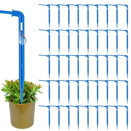 Henjunu 60 Stück Bewässerung Pfeil Tropfer, Tropfer Bewässerung, Bewässerungstropfer, Emitter, Bewässerungsset, Gewächshaus, Gartenbeschläge (Blau) Henjunu 60 Stück Bewässerung Pfeil Tropfer, Tropfer Bewässerung, Bewässerungstropfer, Emitter, Bewässerungsset, Gewächshaus, Gartenbeschläge (Blau) von Henjunu
