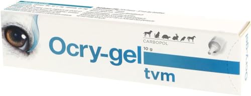 TVM Ocryl-Gel | 10 g | Augenpflege für Hunde, Katzen, Pferde und Exoten | Kann zur Stabilisierung der wässrigen Schicht des Tränenfilms beitragen | Ideal bei trockenen Augen von TVM