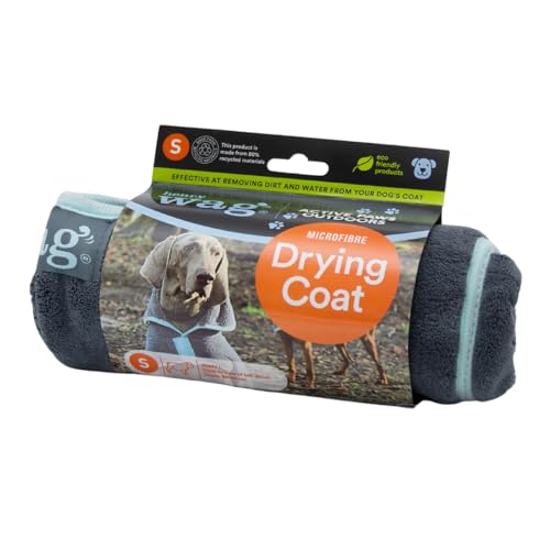 Henry Wag Trockenmantel – weiche und sehr saugfähige Mikrofaser, schlammiges Haustierzubehör, schnell trocknend – entworfen für Hunde – GRS recyceltes Polyester – XL (65 cm) Henry Wag Trockenmantel – weiche und sehr saugfähige Mikrofaser, schlammiges Haustierzubehör, schnell trocknend – entworfen für Hunde – GRS recyceltes Polyester – XL (65 cm) von Henry Wag