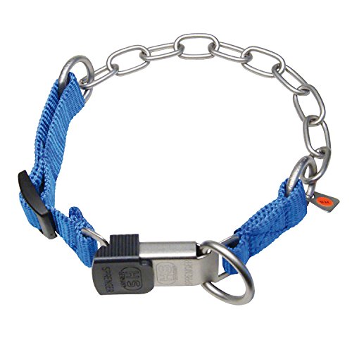 HS Sprenger Kombi-Halskette Edelstahl matt Nylon Verschluss Blau HS Sprenger Kombi-Halskette Edelstahl matt Nylon Verschluss Blau von Herm Sprenger
