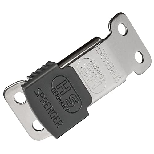 Herm Sprenger ClicLock-Verschluss Edelstahl Schnalle für Zinken-Hundetrainingshalsband & Schnellverschluss mit einfacher Schnalle für kleine, mittelgroße und große Hunde (4,0 mm) von Herm Sprenger