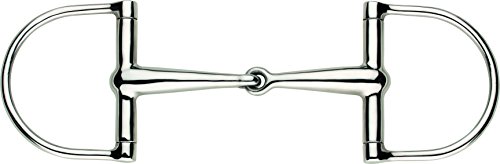 Sprenger 4091514556 D-Ring Gebiss Edelstahl Rostfrei, 56 von Herm Sprenger