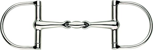 Sprenger 4091613556 D-Ring Gebiss Edelstahl Rostfrei, 56 von Herm Sprenger
