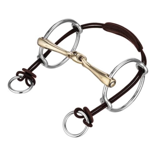 Sprenger Curb Gag Rope für Aufziehtrense - Leder, braun von Herm Sprenger